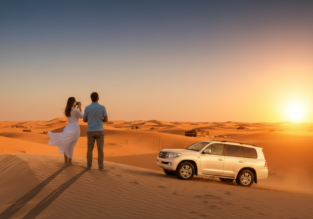 mornign desert safari